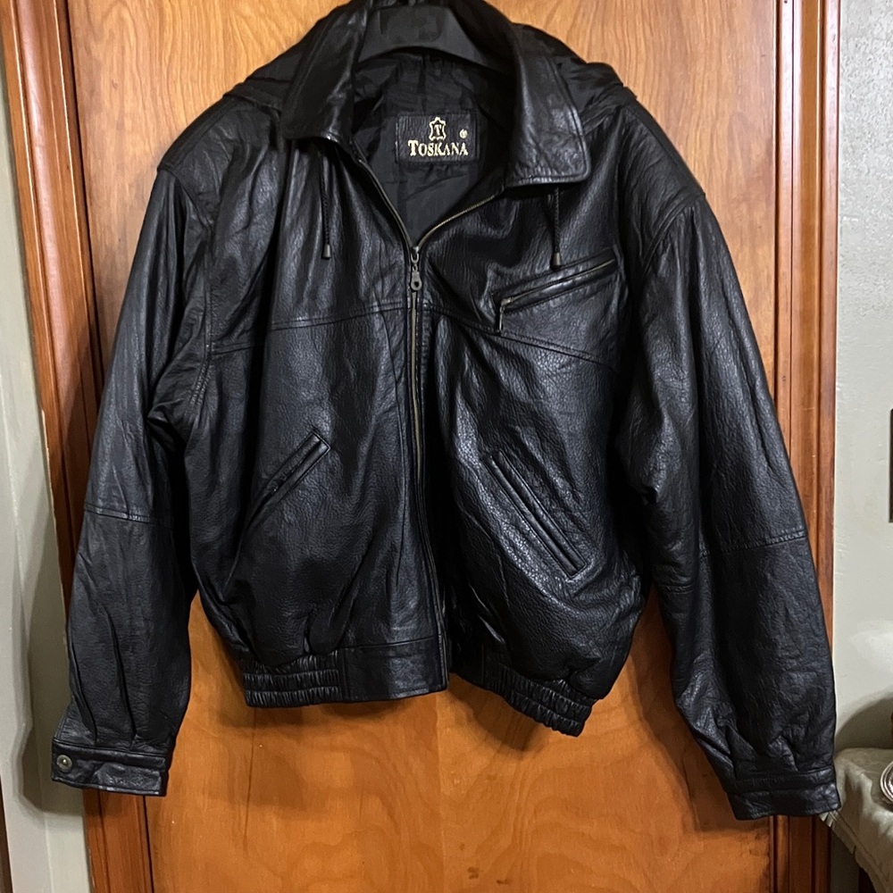 Women’s vintage Toskana hooded genuine, leather 5584